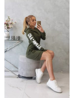 Šaty off White khaki