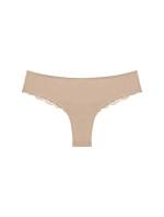 Dámské kalhotky Lovely Micro Brazilian String 2P - YELLOW - sv. béžové 6106 - TRIUMPH
