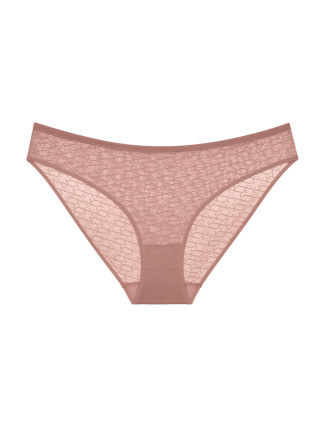 Dámské kalhotky Triumph Signature Sheer Tai EX - BROWN - sv. hnědé 6901 - TRIUMPH