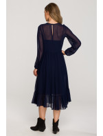 Stylove Dress S319 Navy Blue