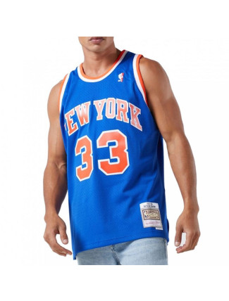 Mitchell & Ness Pánský dres NBA Swingman New York Knicks Patric Ewing SMJYGS18186-NYKROYA91PEW