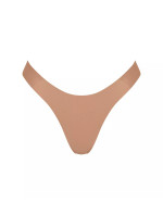 Dámská tanga ZERO Feel 2.0 Tiny tanga - BROWN - hnědé 00CM - SLOGGI