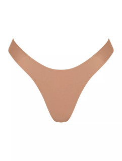 Dámská tanga ZERO Feel 2.0 Tiny tanga - BROWN - hnědé 00CM - SLOGGI