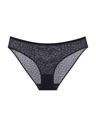 Dámské kalhotky Triumph Signature Sheer Tai EX - BLACK - černé 0004 - TRIUMPH