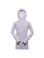 Dětská rychleschnoucí mikina ALPINE PRO GORFO pastel lilac