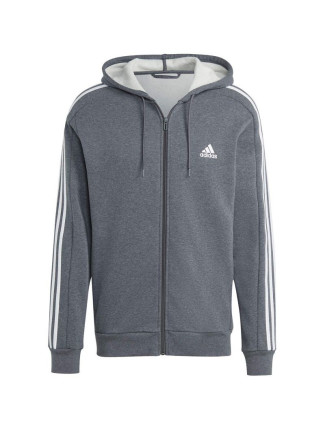 Mikina adidas Essentials Fleece 3-Stripes Full-Zip M IJ6480