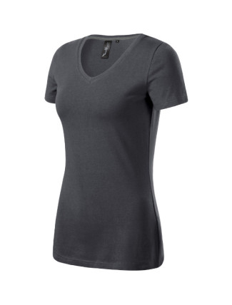 Action V-neck tričko dámské light anthracite