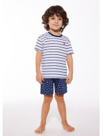 Chlapecké pyžamo Cornette Kids Boy 801/111 Marine kr/r 98-128