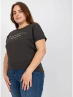 Tričko RV TS 7776.02P tmavá khaki