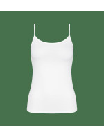 Sense Of Cotton Spaghetti Top - WHITE - TRIUMPH WHITE - TRIUMPH