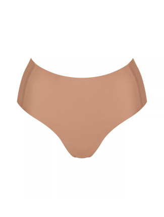 Dámské kalhotky ZERO Feel 2.0 High waist - BROWN - sv. hnědé 00CM - SLOGGI