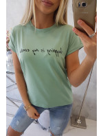 Halenka Shopping je moje kardio dark mint