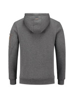 Premium Hooded Sweater mikina pánská stone melange