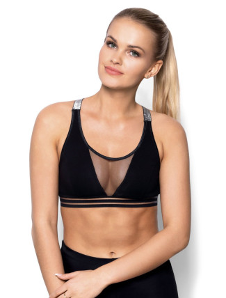 Fitness top Ariela black - ELDAR