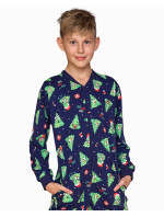 Chlapecký overal Cornette Kids Boy 185/168 Christmas Tree 2 dł/r 86-128