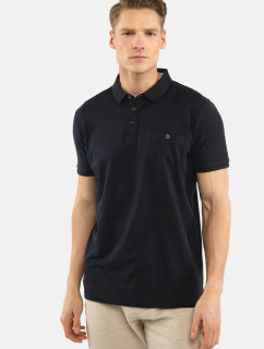 Tričko Volcano Polo O-DYLAN Navy Blue