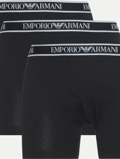 Pánské boxerky 3Pack 111473 4R717 černé - Emporio Armani