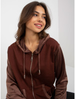 Mikina FA BL 8066.79 hnědá