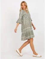 Šaty D73771M30214H khaki