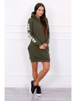 Šaty off White khaki