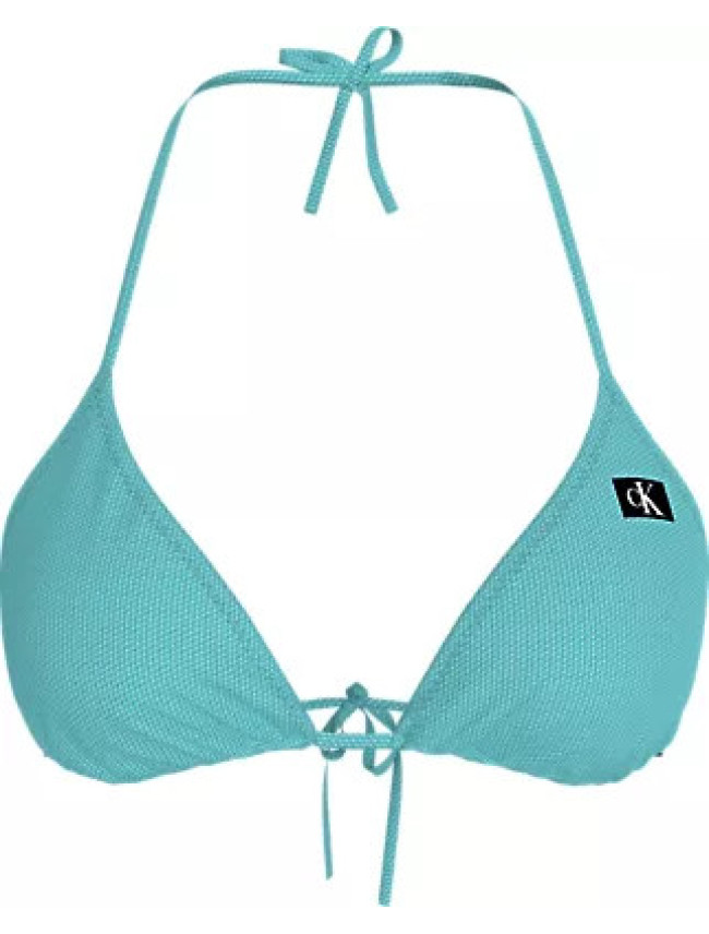 Dámské plavky Horní díl plavek TRIANGLE RP KW0KW02626C9F - Calvin Klein