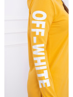 Šaty Off White mustard