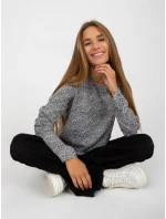 Černá viskózová halenka s potiskem