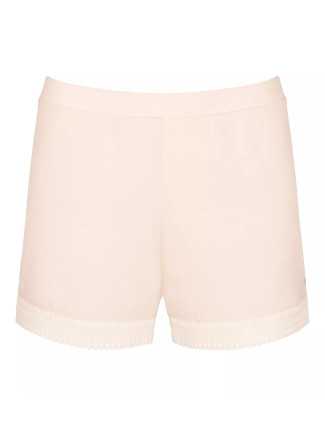 Dámské šortky GO Ribbed Short - ANGORA - sv. růžové 6308 - SLOGGI