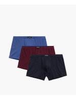 Pánské boxerky ATLANTIC 3Pack - vícebarevné