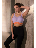 Sportovní podprsenka Non Wired Bra 7341B fialovo/orange - Panache