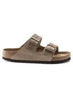 Birkenstock Arizona Soft Footbed Oiled Leather Tabacco Brown úzké žabky pro muže/dámy (0552813)