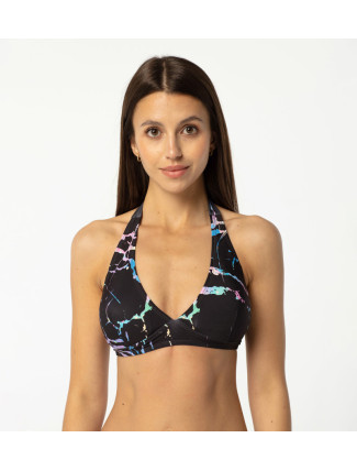 Aloha From Deer Nocturnal Glow Bikiny s výstřihem BTH AFD814 Black