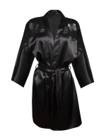 DKaren Housecoat Femi Black