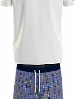 Pánské pyžamo SS WOVEN PJ SET DRAWSTRING UM0UM031710U8 - Tommy Hilfiger