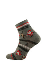 Dámské ponožky Bratex 2988 X-Mass Socks 36-41