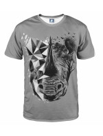 Aloha From Deer Rhino T-Shirt TSH AFD394 Grey