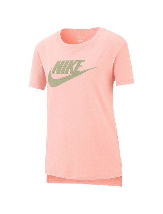 Dívčí tričko Jr AR5088 610 lososová - Nike