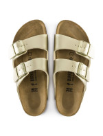 Dámské žabky Birkenstock Arizona Birko-Flor Gold regular wide (1016110)