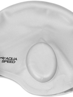 AQUA SPEED Plavecká čepice na uši Ear Cap Silver