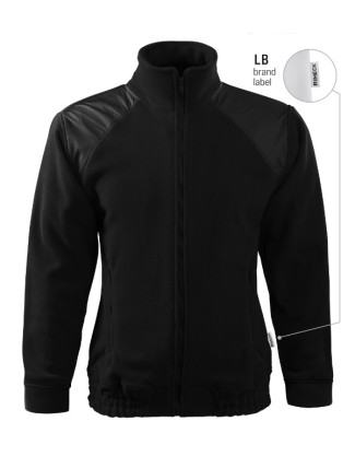 Jacket Hi-Q fleece unisex černá 01 (brand label)