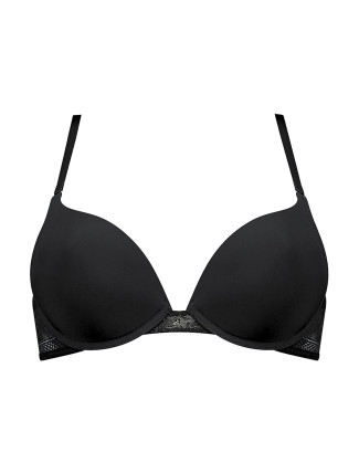 Podprsenka push-up Sloggi Zero Lace WHUM černá - Sloggi