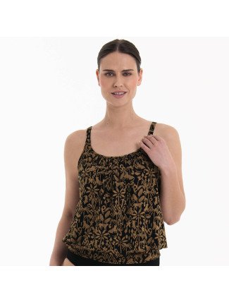 Horní díl plavek tankini 6592-1 safari - Anita Care