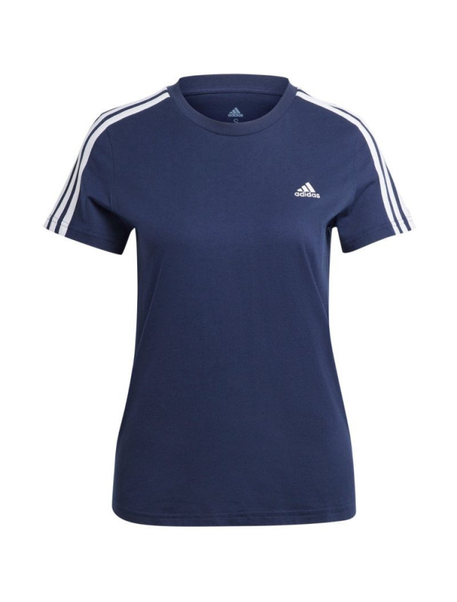 Tričko adidas Essentials Slim 3-Stripes Tee W IM2791