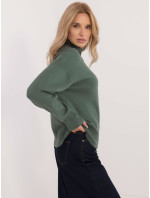 Jumper D93111AD90910A2 tmavě zelený