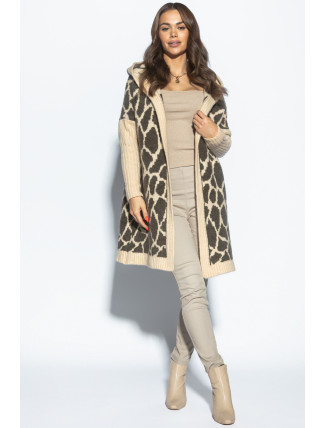 Fobya Cardigan F1778 Beige