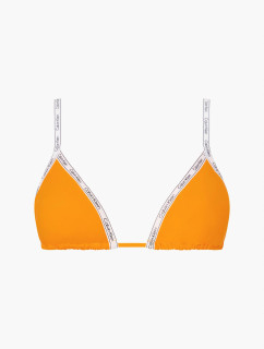 Vrchní díl plavek KW01604 ZEG oranžové - Calvin Klein