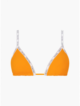 Vrchní díl plavek KW01604 ZEG oranžové - Calvin Klein