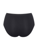 Dámské kalhotky GO Daily Cotton Midi 3P - BLACK - černé 0004 - SLOGGI