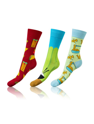 Bellinda Crazy Socks BE491004-305 3-pack kolor:food