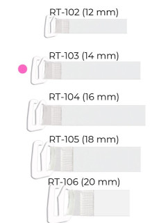 Silikonová ramínka Julimex 14mm RT 103